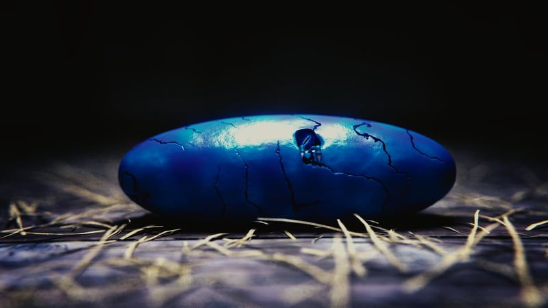 Dragon Egg Candle